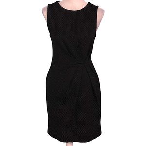 Banana Republic polka dot sleeveless midi dress